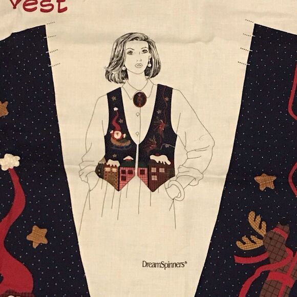 DREAM SPINNERS‎ CHRISTMAS HOLIDAY VEST - Picture 9 of 9